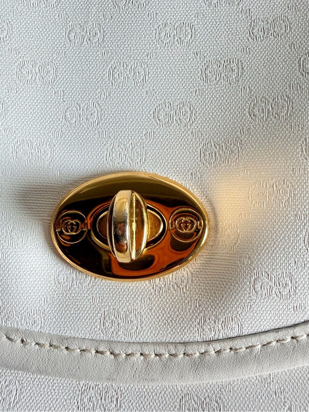 Vintage Gucci Micro GG Monogram Saddle Crossbody - Picture 2 of 16